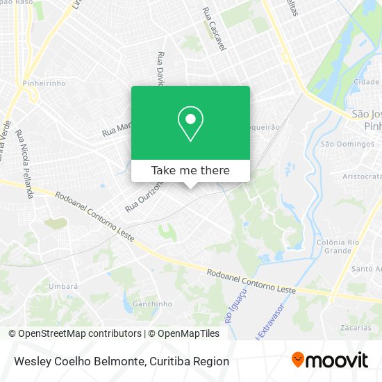 Wesley Coelho Belmonte map