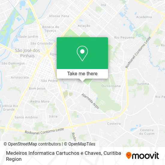 Medeiros Informatica Cartuchos e Chaves map