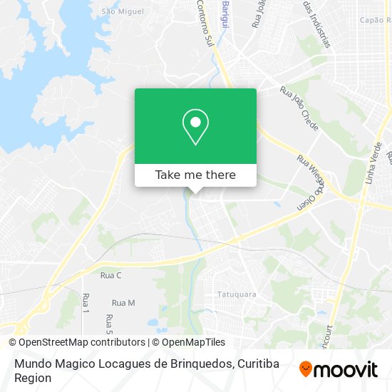 Mundo Magico Locagues de Brinquedos map