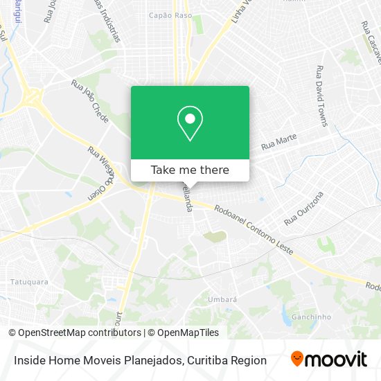 Inside Home Moveis Planejados map