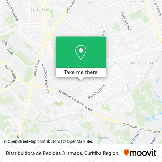 Distribuidora de Bebidas 3 Irmaos map