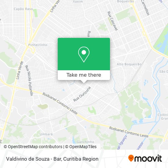 Valdivino de Souza - Bar map