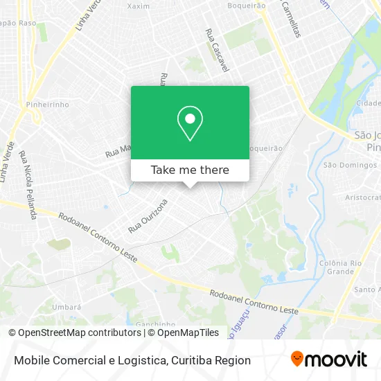 Mobile Comercial e Logistica map