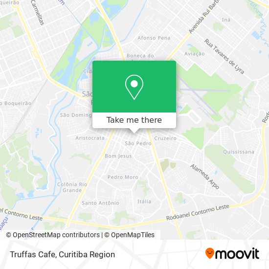 Mapa Truffas Cafe