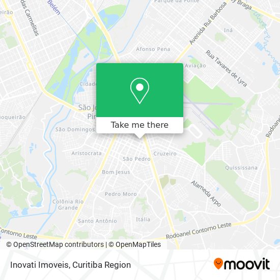 Inovati Imoveis map