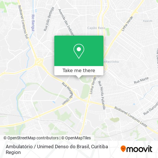 Ambulatório / Unimed Denso do Brasil map