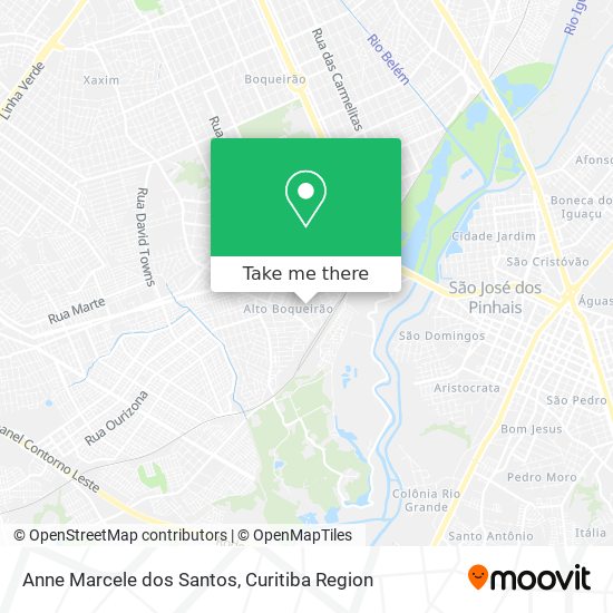 Anne Marcele dos Santos map