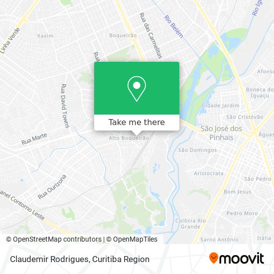 Mapa Claudemir Rodrigues