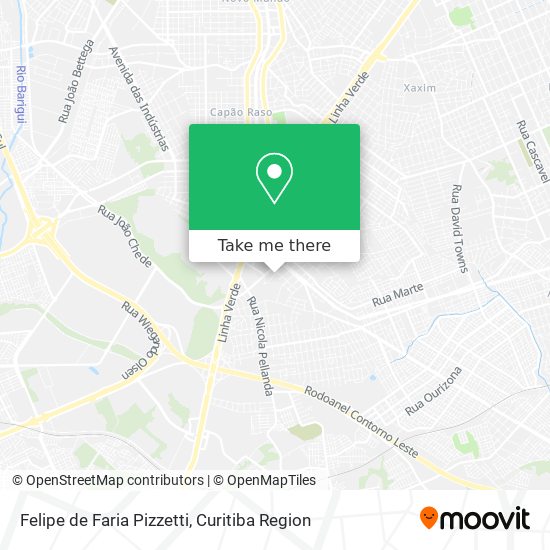 Felipe de Faria Pizzetti map