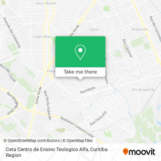 Ceta Centro de Ensino Teologico Alfa map
