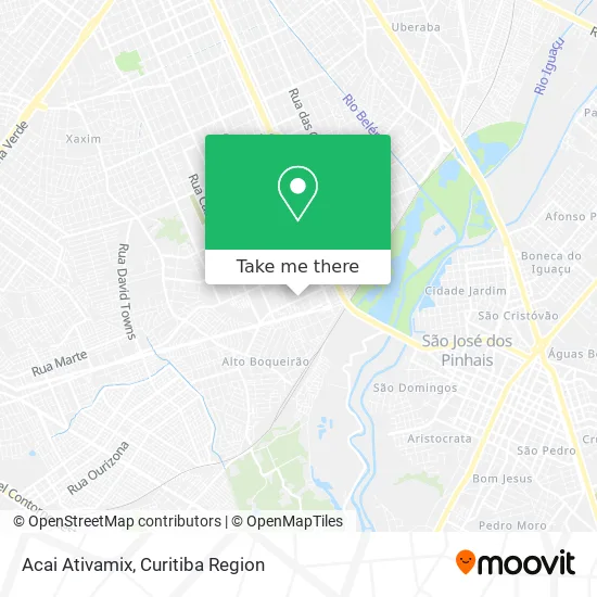 Acai Ativamix map