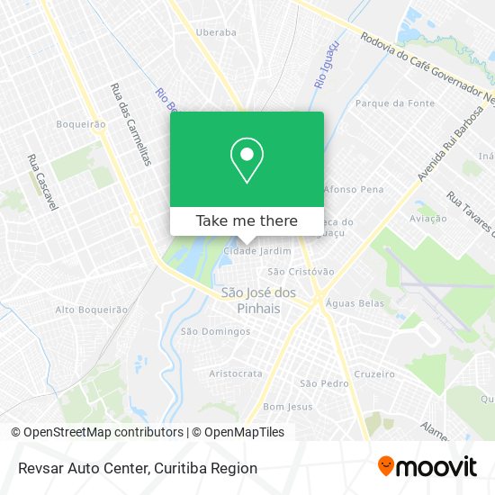 Revsar Auto Center map