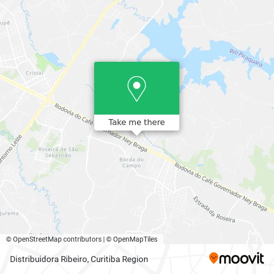 Distribuidora Ribeiro map