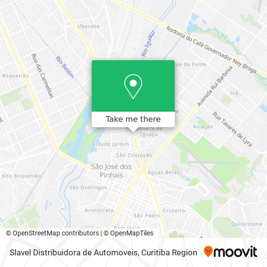 Slavel Distribuidora de Automoveis map