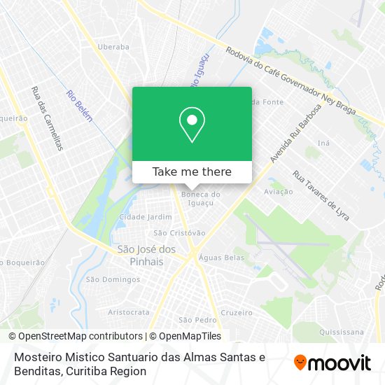 Mosteiro Mistico Santuario das Almas Santas e Benditas map
