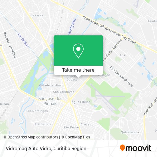 Mapa Vidromaq Auto Vidro