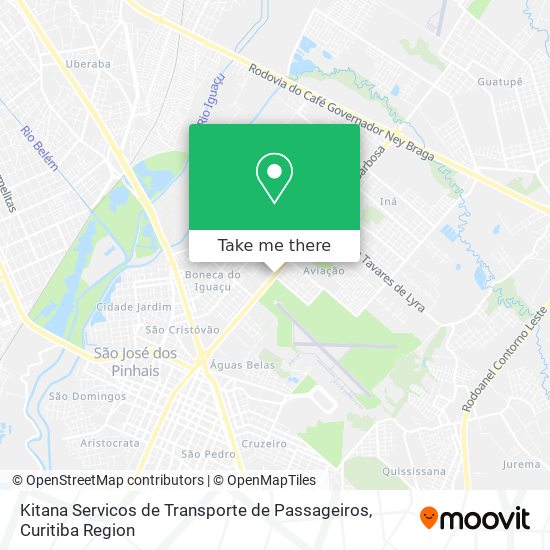 Kitana Servicos de Transporte de Passageiros map