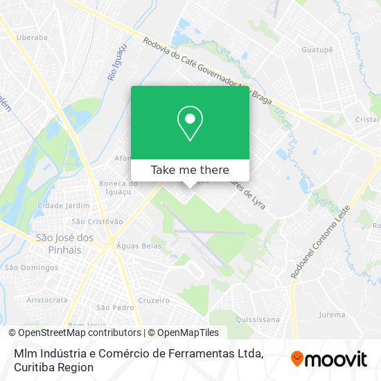 Mlm Indústria e Comércio de Ferramentas Ltda map