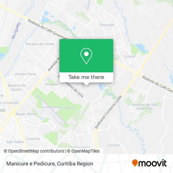 Manicure e Pedicure map