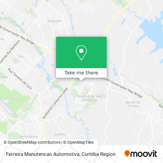 Ferreira Manutencao Automotiva map