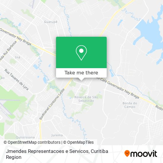 Mapa Jmendes Representacoes e Servicos