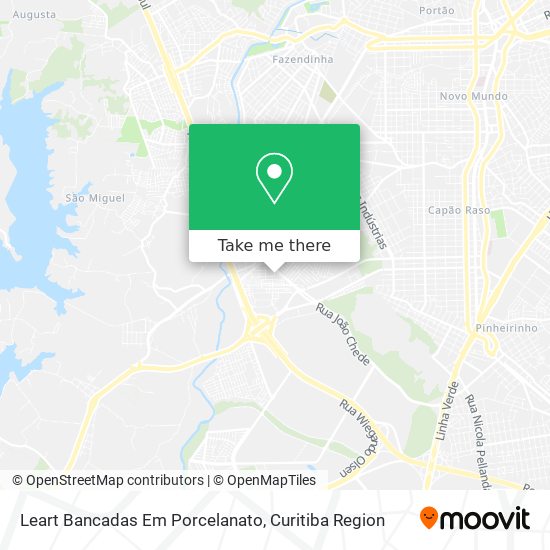 Leart Bancadas Em Porcelanato map