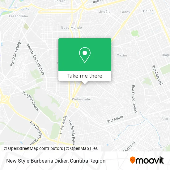 New Style Barbearia Didier map