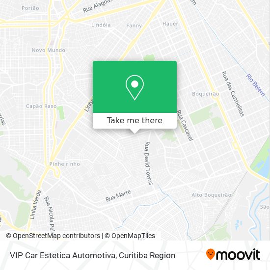 VIP Car Estetica Automotiva map