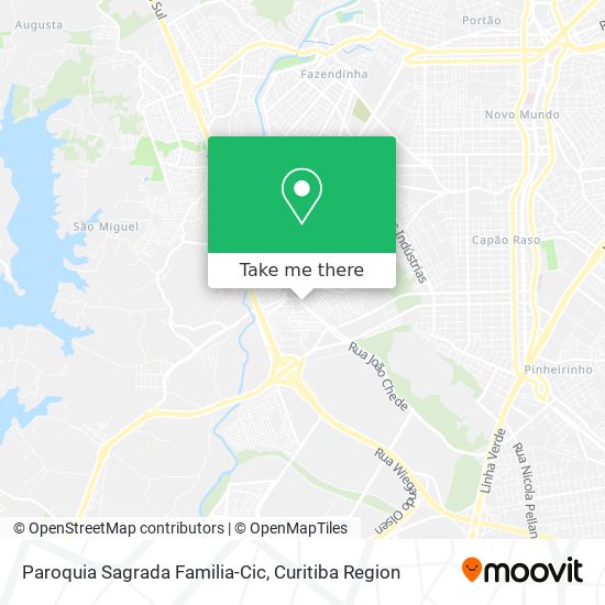 Paroquia Sagrada Familia-Cic map