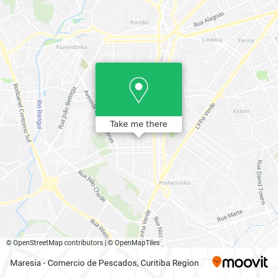 Maresia - Comercio de Pescados map