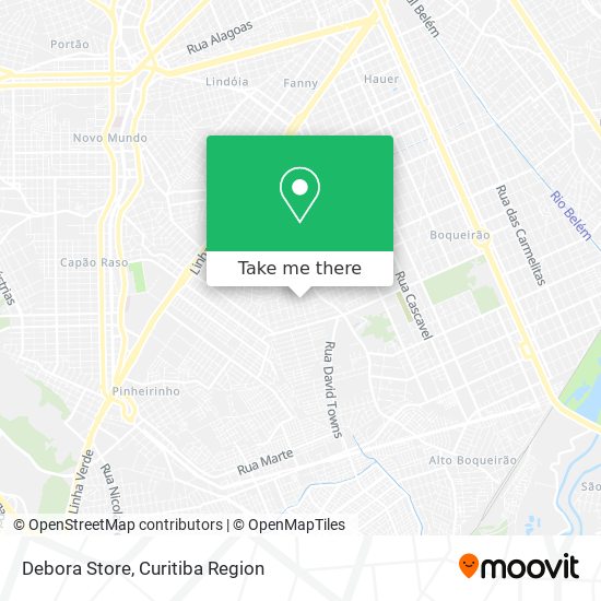 Debora Store map