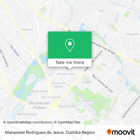 Manasses Rodrigues de Jesus map