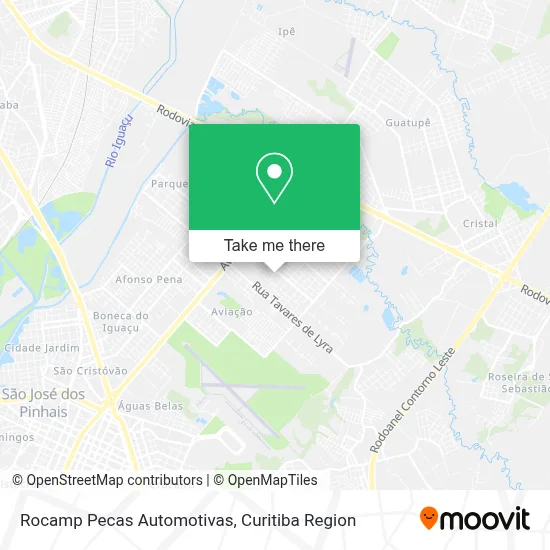 Rocamp Pecas Automotivas map