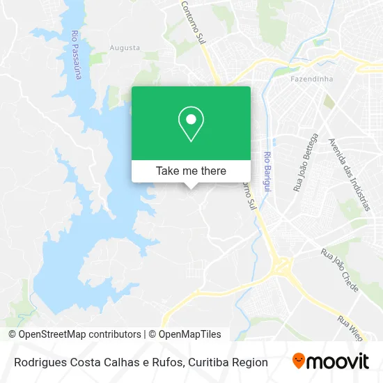 Rodrigues Costa Calhas e Rufos map