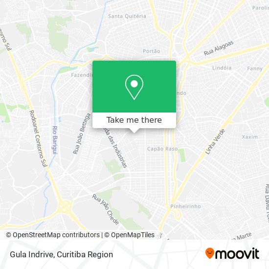 Gula Indrive map