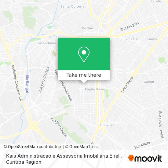 Kais Administracao e Assessoria Imobiliaria Eireli map