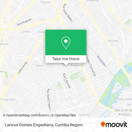 Larissa Gomes Engenharia map