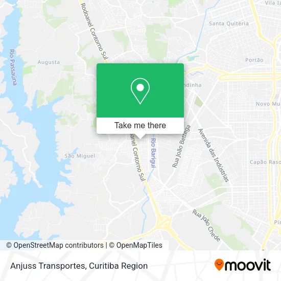 Anjuss Transportes map