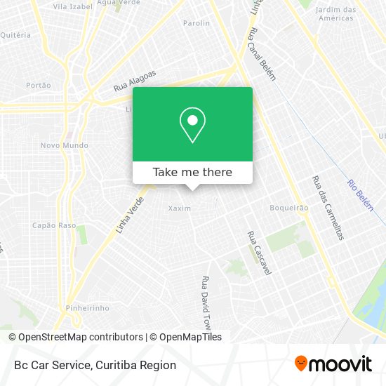 Mapa Bc Car Service