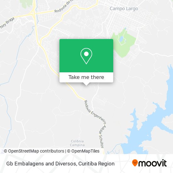 Gb Embalagens and Diversos map