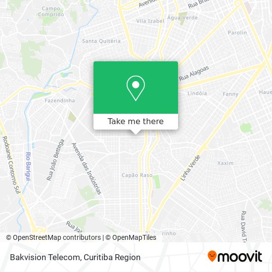 Bakvision Telecom map