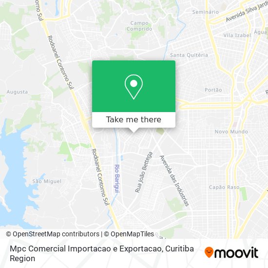 Mpc Comercial Importacao e Exportacao map