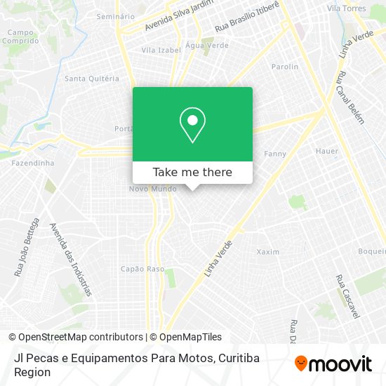 Jl Pecas e Equipamentos Para Motos map