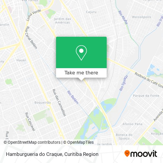 Hamburgueria do Craque map