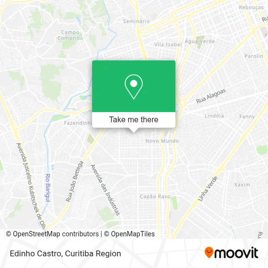 Edinho Castro map
