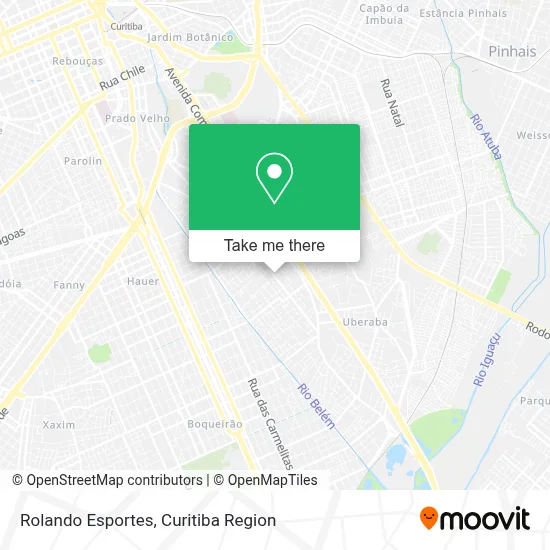 Rolando Esportes map