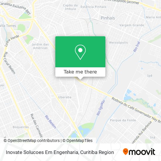 Inovate Solucoes Em Engenharia map