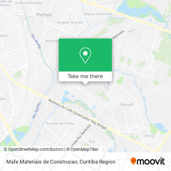 Mafe Materiais de Construcao map
