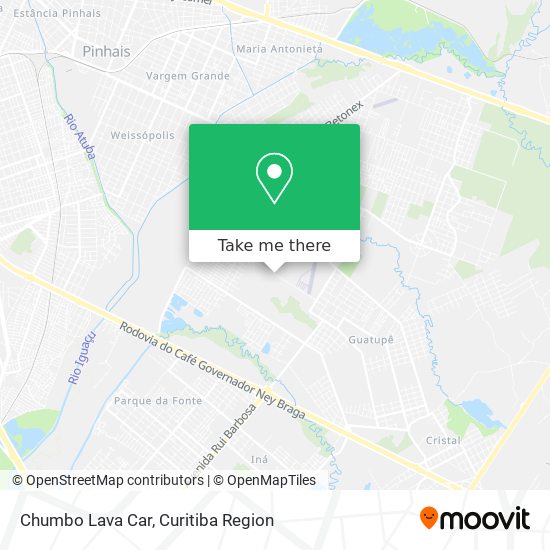 Chumbo Lava Car map