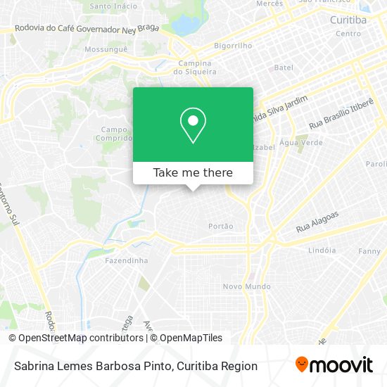 Sabrina Lemes Barbosa Pinto map